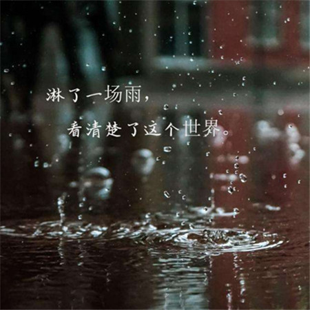 一个人心寒了 衣服破了可以缝 心碎了只有疼。