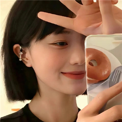 心形短发女头合集 时尚阳光 自由感满溢