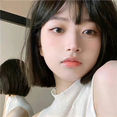 心形短发女头合集 时尚阳光 自由感满溢