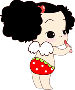 卷卷公主和金娃娃的温馨友谊 女生QQ表情分享