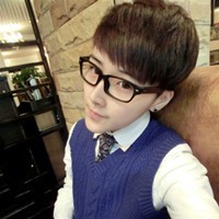 2013帅气男生QQ头像 微笑诠释快乐