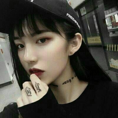 霸气女生头像精选 冷酷无情 厮守是最坚定的承诺。