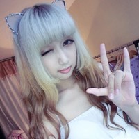 卡哇伊女生头像大全 自恋的快乐时光