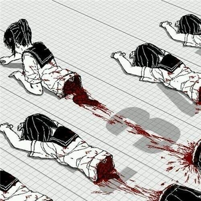 女生动漫黑白恐怖系列头像 展现不一样的生动魅力
