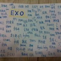 "EXO女生带字头像 最新EXOQQ头像版2015"