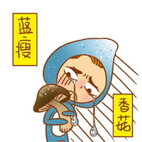 原创蓝瘦香菇表情包 让你轻松表达情感