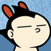 可爱的兔斯基情侣头像 甜蜜兔斯基头像 情侣专属浪漫