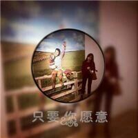 爱你是我唯一持久的唯一理由 情侣头像带字一对两张