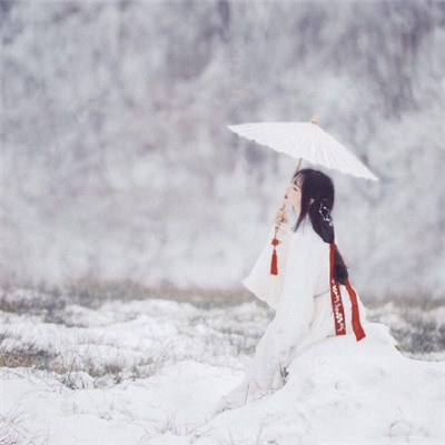 下雪天美照头像大全 高清雪景头像任你选