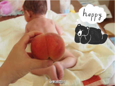 萌娃蜜桃臀图片走红 蜜桃臀成晒娃新技能