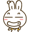 达达兔表情包 逗趣又搞怪的达达兔表情