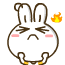 达达兔表情包 逗趣又搞怪的达达兔表情