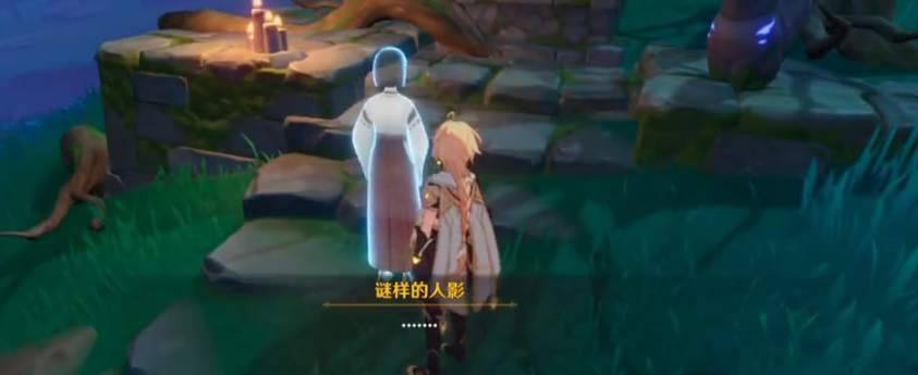 原神祭神奏上谜样人影解密怎么做 祭神奏上谜样人影解密攻略