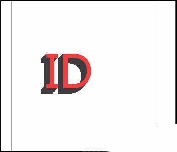 indesign怎么设计3d立体文字?
