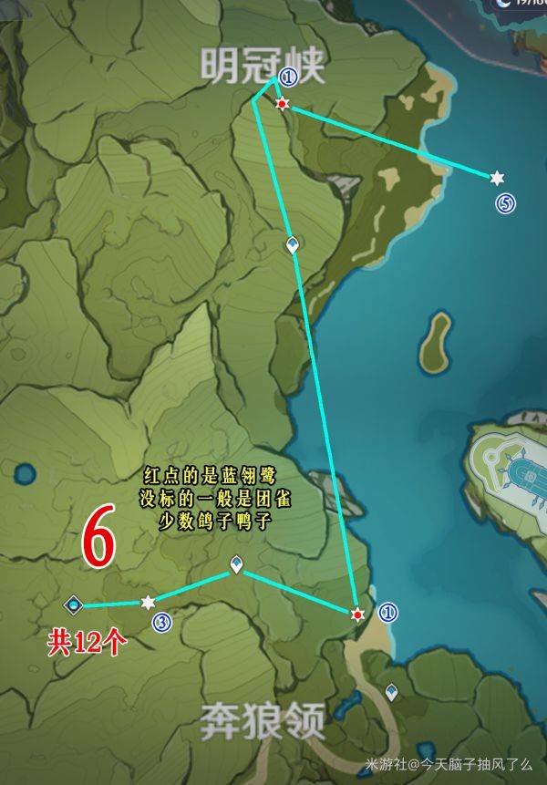 原神禽肉哪里多 蒙德地区禽肉收集攻略