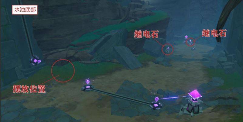 原神知比山继电石怎么放 知比山继电石摆放位置分享
