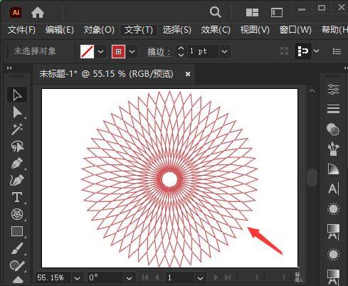 AI怎么制作圆圈波纹效果? ai快速制作波纹纹理素材的技巧