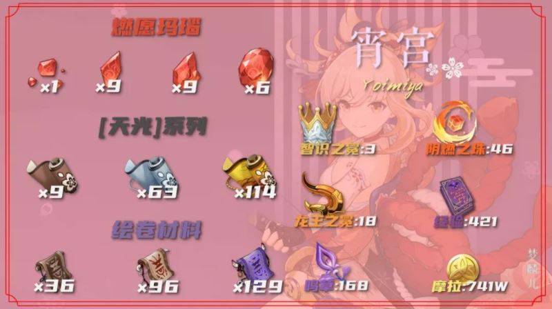 原神霄宫突破材料位置一览 霄宫突破材料大全