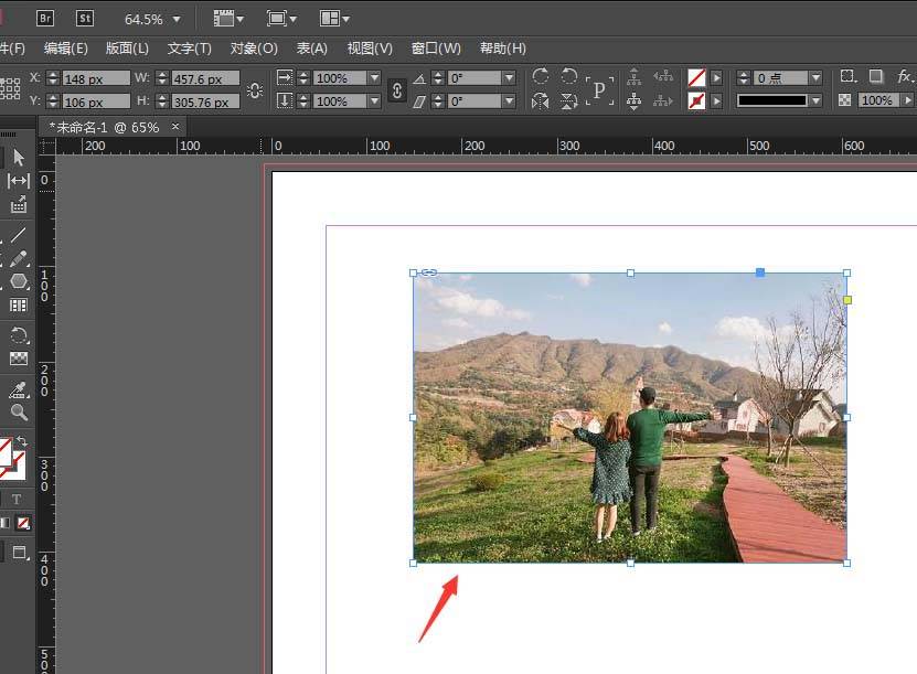 ID怎么添加边框? INdesign图片添加边框的教程