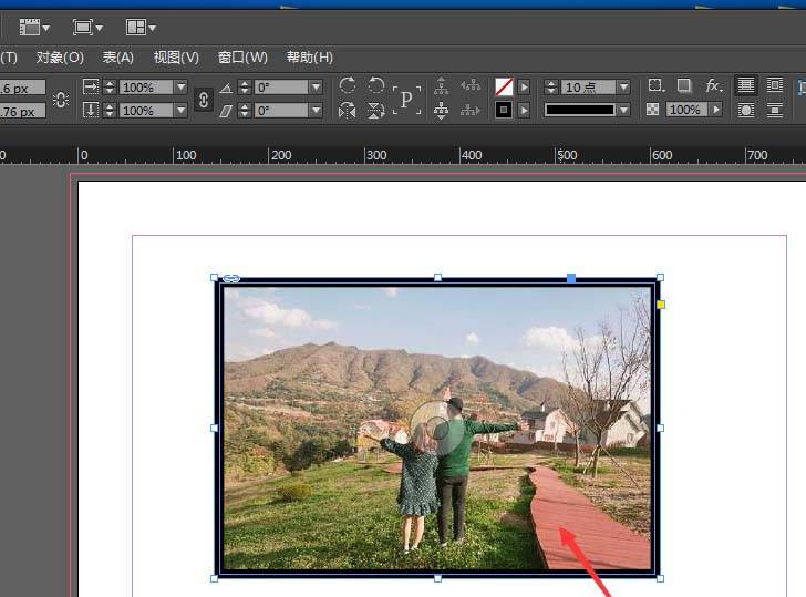 ID怎么添加边框? INdesign图片添加边框的教程