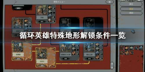 循环英雄特殊地形如何解锁 特殊地形解锁方法