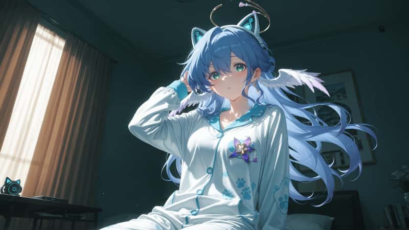 《崩坏：星穹铁道》知更鸟 电脑高清壁纸 居家服 4K壁纸4096x2304