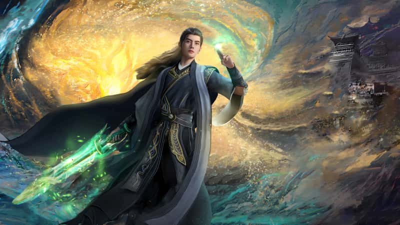 凡人修仙传 韩立结婴场景 4K 高清壁纸 3840x2160