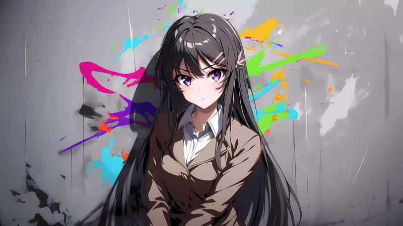 绝美麻衣学姐 4k 壁纸 3840x2160 超高清无水印