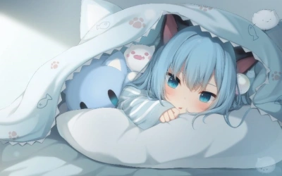  - 猫耳少女壁纸