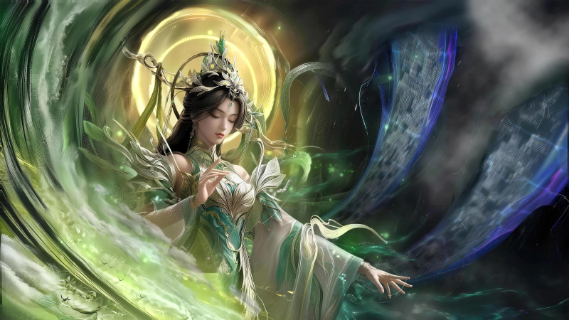 柳神九劫焚天 完美世界国风 4K 壁纸